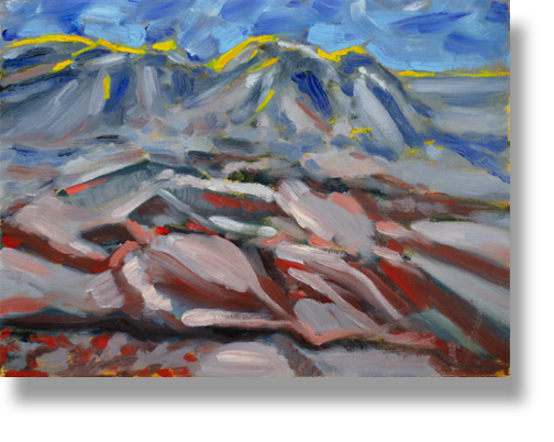 "Noorwegen Hardangervidda 1"
Oil on canvas
80 x 60 cm "Noorwegen Hardangervidda 1"
Oil on canvas
80 x 60 cm